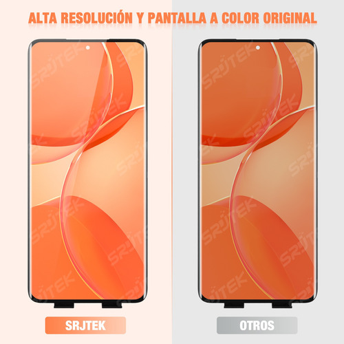 Tela Frontal Display Para Moto Edge 50 Ultra Xt2401 Amoled