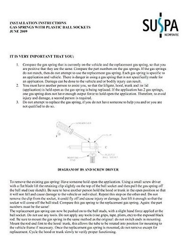 Herramienta Suspa Puntal Ga Cantidad Fuerza Libra