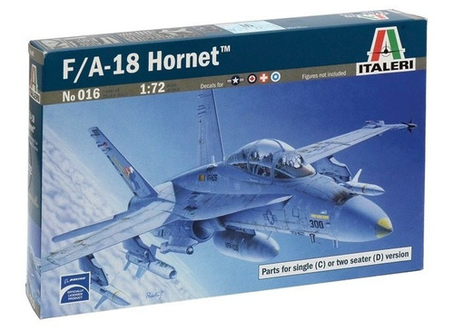 F/a 18 Wild Weasel C/d By Italeri # 016        1/72