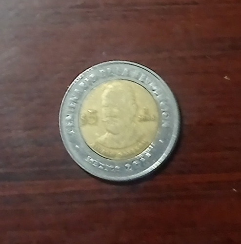 Moneda De 5 Pesos Álvaro Obregón 