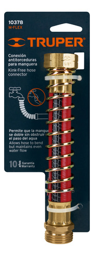 Protector Con Resorte P/manguera 3/4 Truper 10378 - 2 Pz