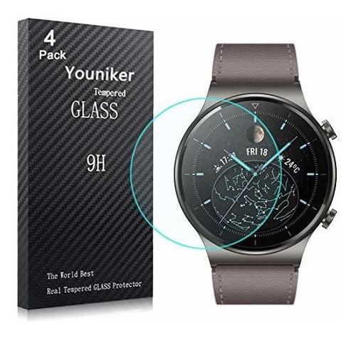 Youniker 4 Pack Compatible Con Huawei Watch Gt2 Pro Protecto