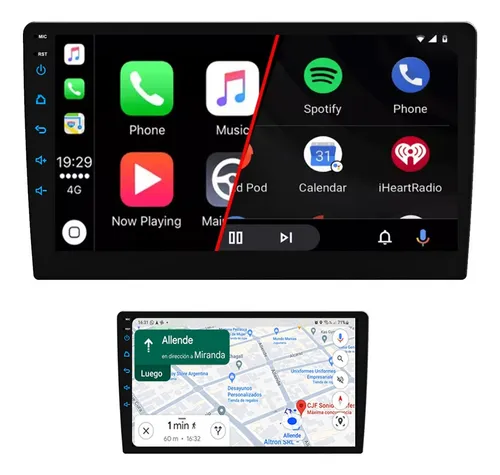 Pantalla Multimedia 10 Blauline 1050a Android Gps Wifi P Cjf