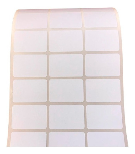 Kit 12 Rolos Etiqueta Zebra 33x22 Mm Couché 6 Ribbon Inkanto