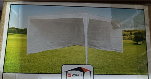Carpa Blanca Pared Y Ventana 3 X 3 Blanco (Usado)