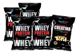 4 Kg De Proteína Whey Protein (4 De 1 Kg) + 1 Kg De Creatina