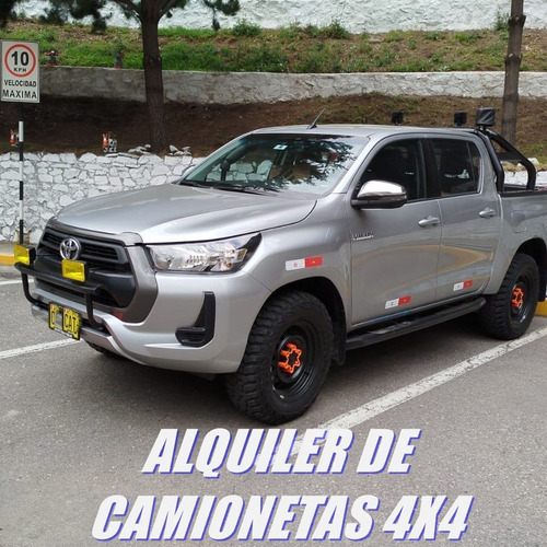 Alquiler De Camionetas Pick Up 4x4 Toyota Hilux