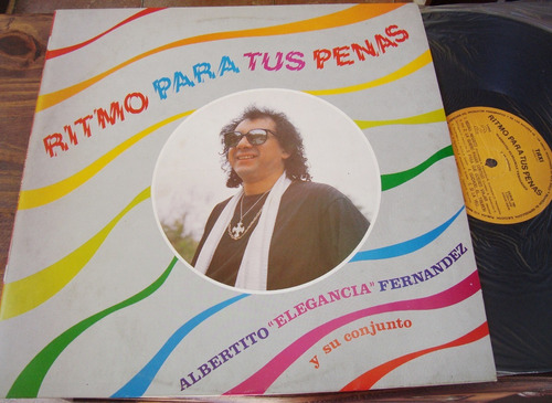 Vinilo Albertito Elegancia Fernandez Y Su Conjunto