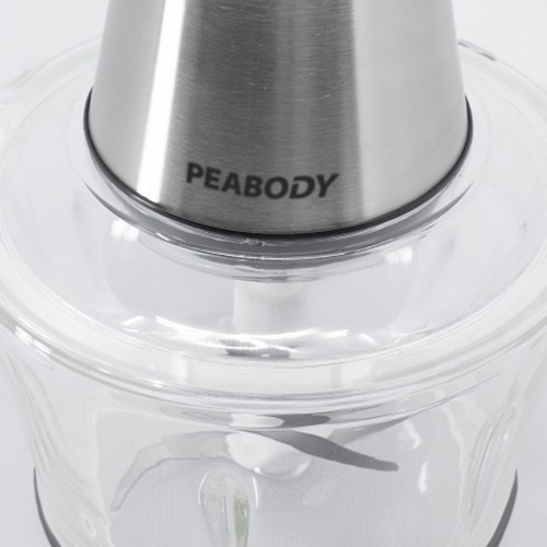 Imagen 3 de 9 de Picador Doble Cuchilla Procesadora Peabody Pe-cp200ix 350w