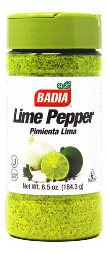 Especias Badia Pimienta Con Lima 184,3 Grs Sin Tacc / Kosher