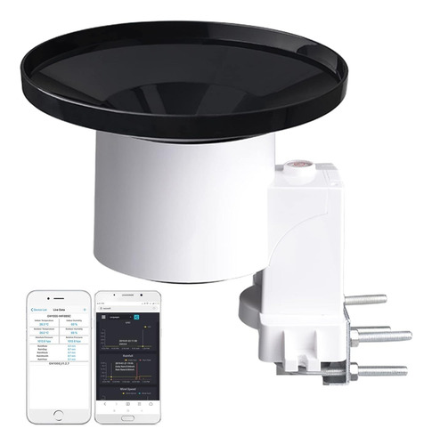 Pluviómetro Electrónico Inalámbrico Ecowitt Wh40