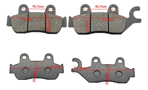 Balatas De Freno Delantero Honda Invicta 150 Cb150