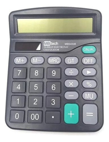 Calculadora De Mesa Comercial Escritório Display 12 Digitos