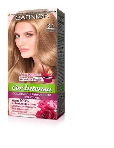 Tinta Garnier Nutrisse® Color Intenso - Tono N° 8.1