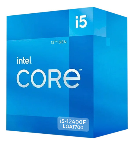 Procesador Intel Core I5-12400f 2.5/4.4ghz 18mb Lga 1700