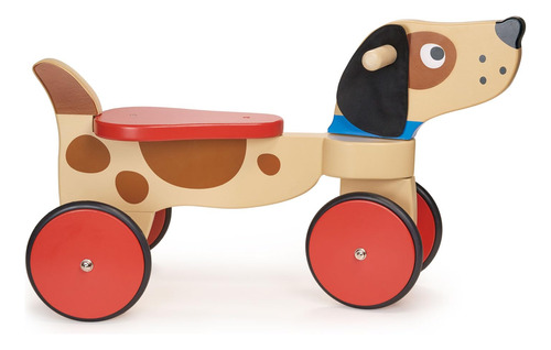 Mentari Ride On Puppy - Bicicleta De Equilibrio De Madera Pa