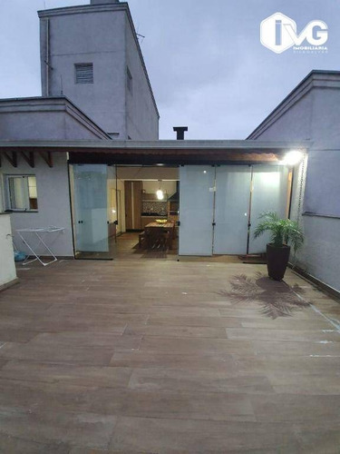 Imagem 11 de 24 de Cobertura Com 3 Dormitórios À Venda, 151 M² Por R$ 1.550000- Jardim Flor Da Montanha - Guarulhos/sp (porteira Fechada) - Co0023
