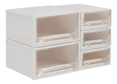Caja De Almacenamiento De La Casa De Muñecas Y Claro