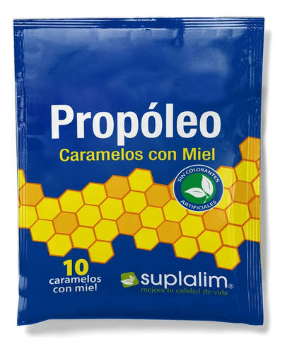 Propóleo Con Miel 10 Caramelos