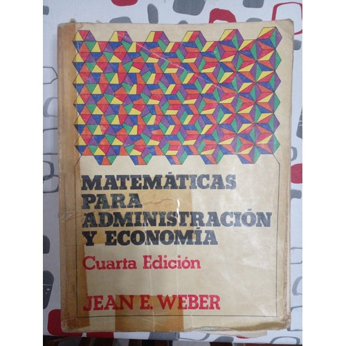 Matematicas Para Administración Y Economía