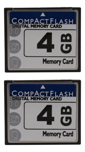 Tarjeta De Almacenamiento: 2 Tarjetas De Memoria Compact Fla