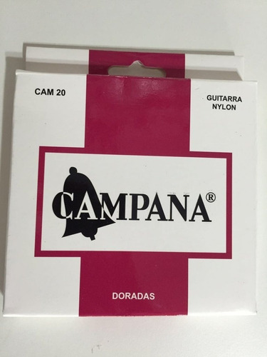 Imagen 1 de 1 de Encordado P Guitarra Clasica Criolla Campana Cam 20 Dorada