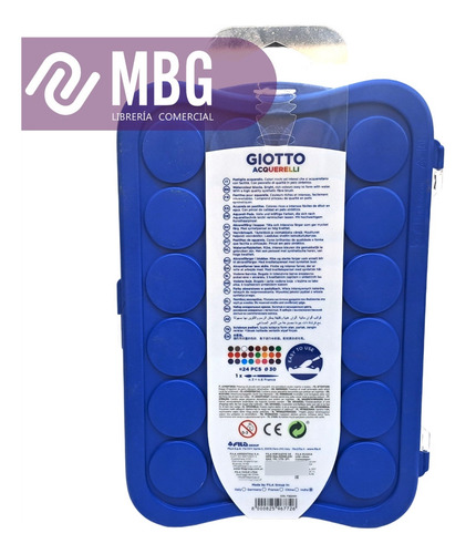 Acuarela Giotto De 24 Colores + Pincel
