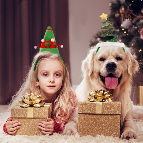 Diadema De Árbol De Navidad Diadema Navideñay