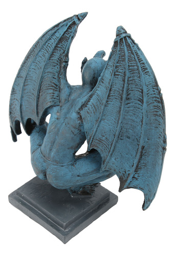 Estatua De Gárgola Gótica Escultura De Resina Decorativa Rea