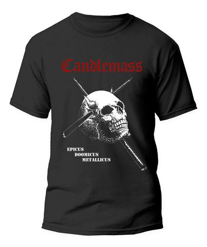 Remera Rock - Candlemass Serigrafia Epic Doom Metal