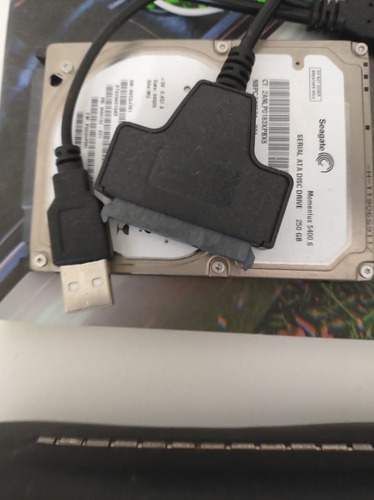 Disco Rígido Seagate 250gb Para Uso Interno O Con Cable Usb 