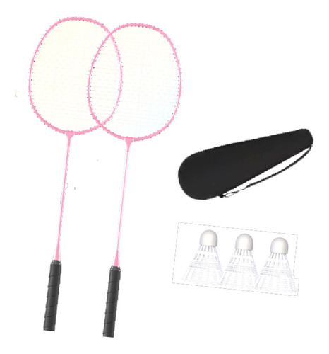 Raquetas De Bádminton Con Bolsa De Almacenamiento Equipo