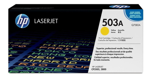 Cartucho Toner Original Hp Laserjet 503a 3505 3800 Color Csi