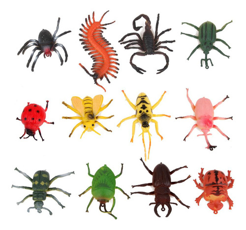 12pcs Falsos Cosas Juguete De Predetentado