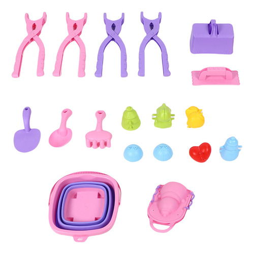 Juego De Palas Plegables Para Niños Beach Sand Toys Para Cav