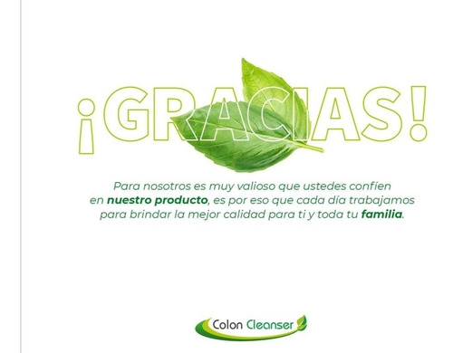 Colon Cleanser Original Por 450gr - Unidad a $11000