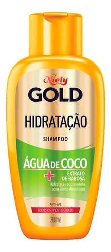 Shampoo Niely Gold Água De Coco 300ml