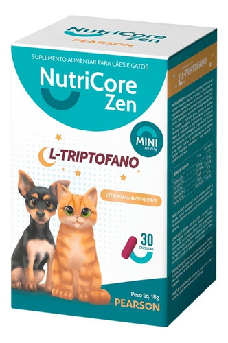 Suplemento Alimentar Nutricore Zen Mini - 30 Cápsulas