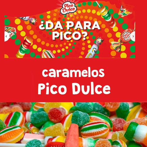 Caramelo duro Lheritier Pico Dulce 450g
