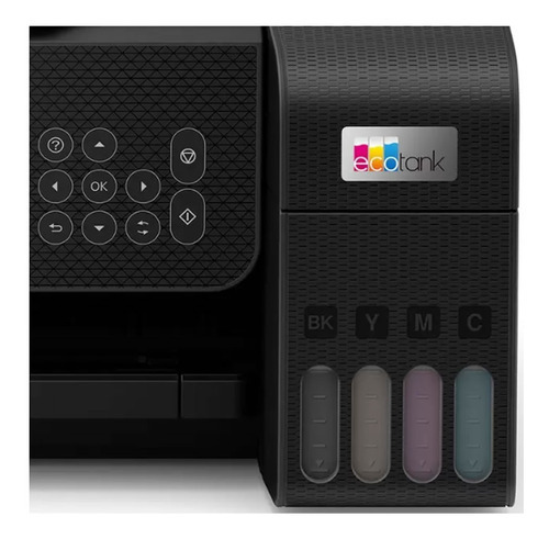 Imagen 3 de 6 de Impresora Epson L3260 Wifi Multifuncion Panel Digital Color Negro