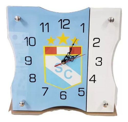 Reloj De Pared, De Sporting Cristal Decorativo 30 X 30cm