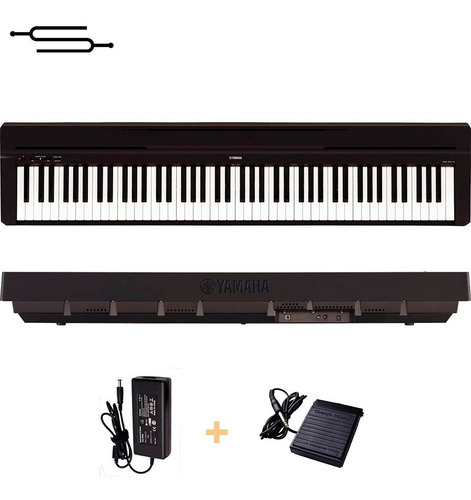 Imagen 2 de 5 de Teclado Yamaha P45 88 Teclas Peso Piano Electrico + Envio