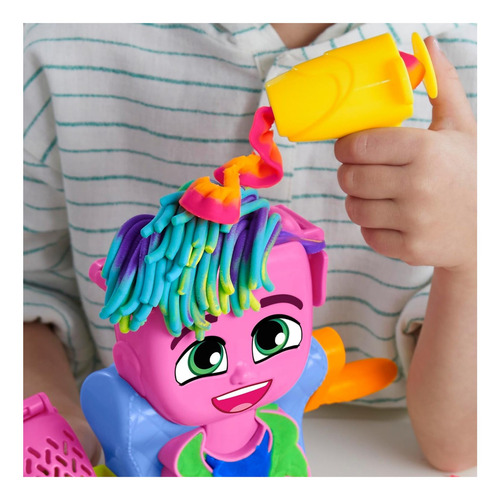 Juego De Masa Play-doh Peluqueria Con Estilo Hasbro F8807 Peluqueria Con Estilo