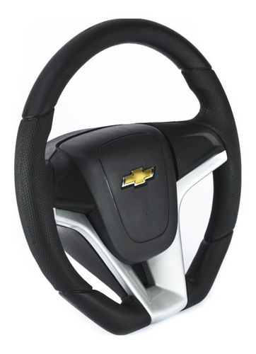 Imagem 1 de 5 de Volante Cruze Gm Celta Corsa Classic C/cubo De Brinde Prata