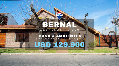 Venta Casa 4 Ambientes Bernal Centro Quilmes