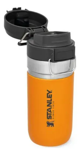 Botella Stanley Go Quick Flip 16oz 470ml Aventureros Color Saffron