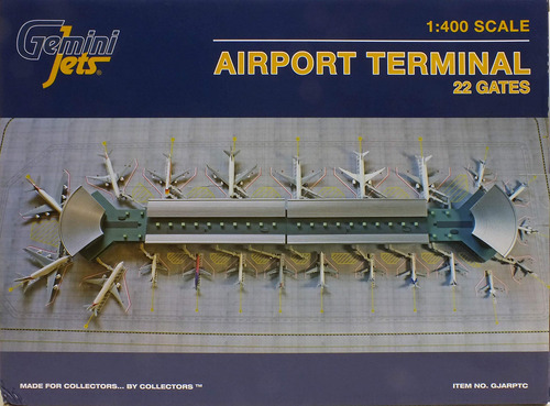 Gjarptc Terminal Aeropuerto Doble Rotunda Gemgjarptc 1:400