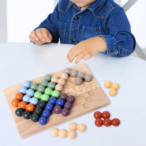 Juego De Rompecabezas De Cuentas, Juego De Lógica,