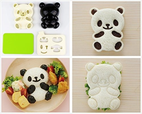 Cortador Panda Lindo Para Sandwiches Y Arroz