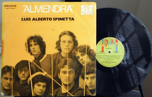 Vinilo Luis Spinetta  Almendra 1era Ed. - Edfargz